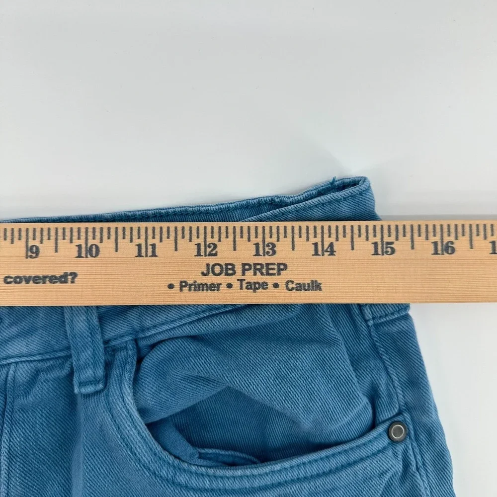 Mast & Harbour Jeans Womens 30 Blue Denim High Rise Straight Fit‎ 5-Pockets Logo